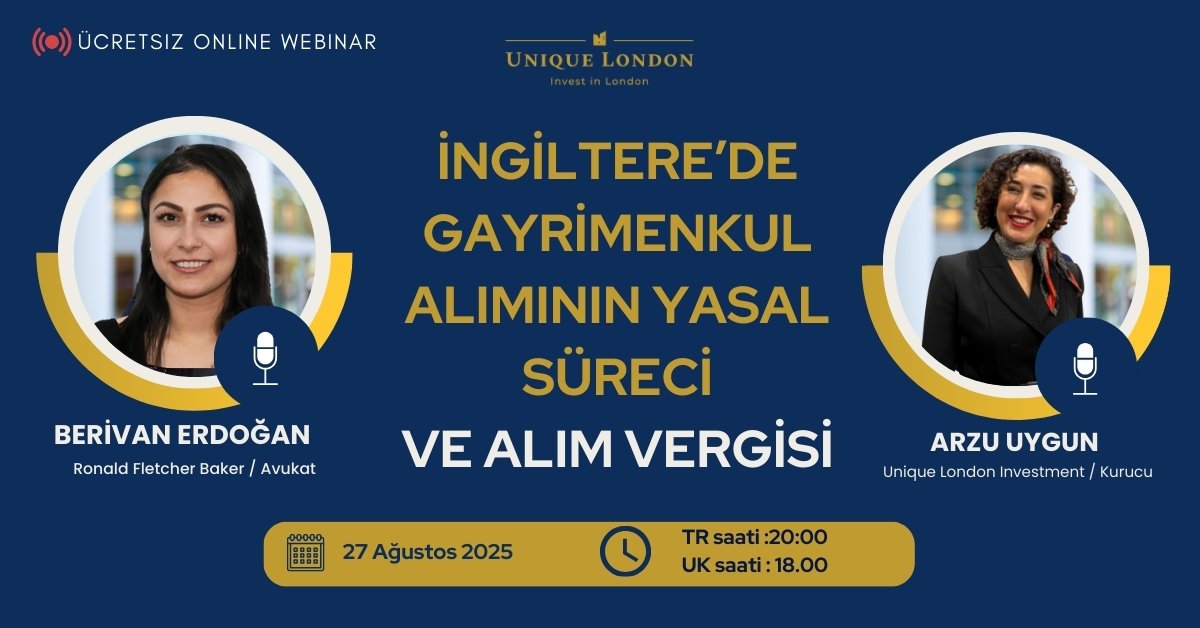 İngiltere’de Ev Alım Süreci ve Vergiler