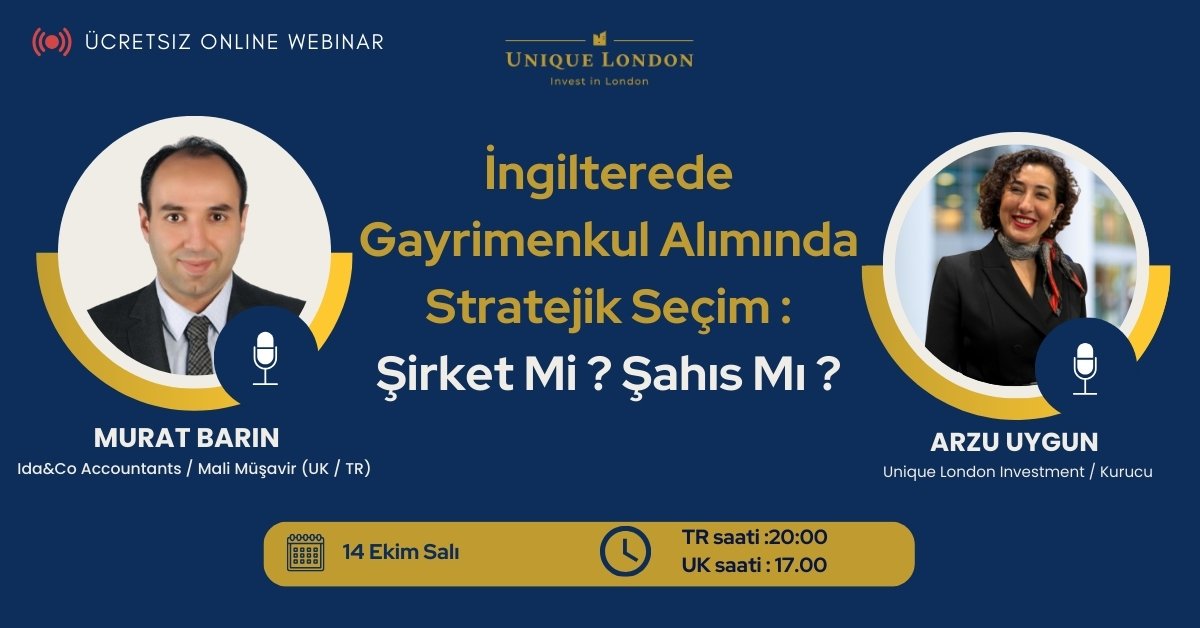 Londra’da Gayrimenkul Yatırımında Stratejik Seçim