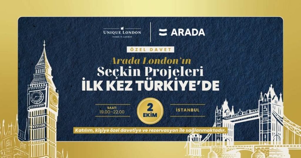 02 Ekim Arada London'ın Seçkin Projeleri